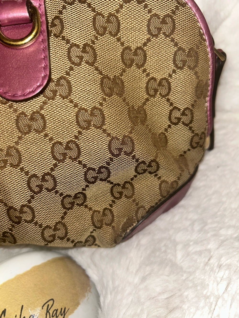 SOLD Gucci GG Canvas Heart Bit Bag - Picture 8 of 16